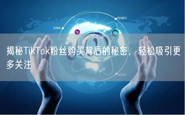 揭秘TikTok粉丝购买背后的秘密，轻松吸引更多关注