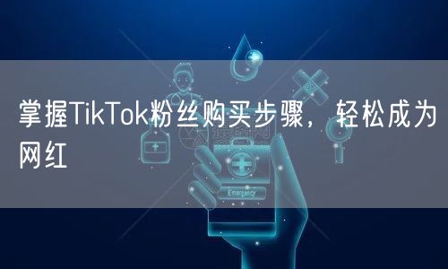 掌握TikTok粉丝购买步骤，轻松成为网红