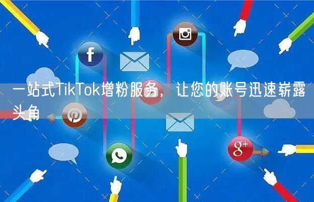 一站式TikTok增粉服务，让您的账号迅速崭露头角