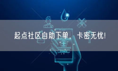 起点社区自助下单，卡密无忧!
