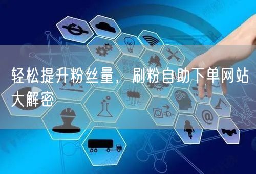 轻松提升粉丝量，刷粉自助下单网站大解密