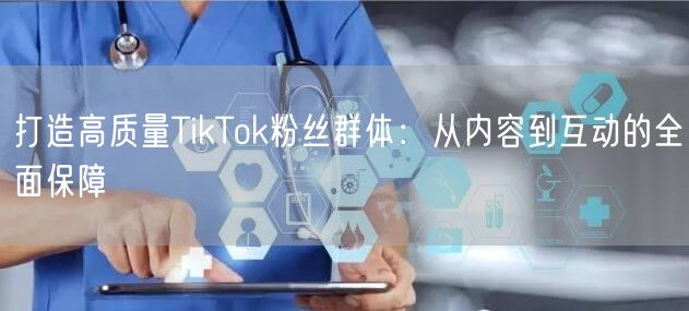 打造高质量TikTok粉丝群体：从内容到互动的全面保障