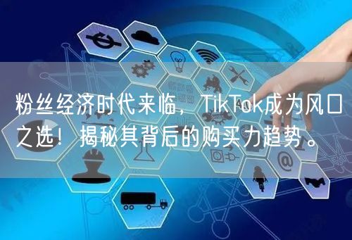 粉丝经济时代来临，TikTok成为风口之选！揭秘其背后的购买力趋势。