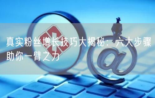 真实粉丝增长技巧大揭秘：六大步骤助你一臂之力