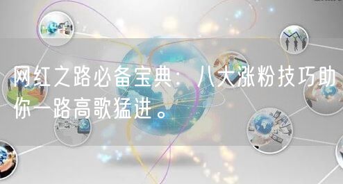 网红之路必备宝典：八大涨粉技巧助你一路高歌猛进。