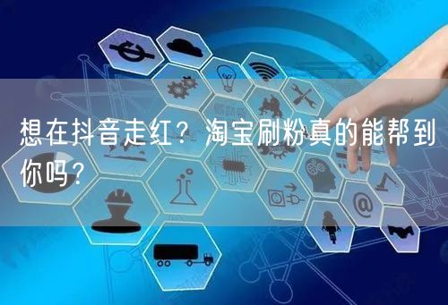 想在抖音走红？淘宝刷粉真的能帮到你吗？