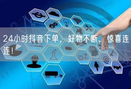 24小时抖音下单，好物不断，惊喜连连！