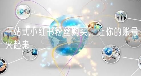 一站式小红书粉丝购买，让你的账号火起来
