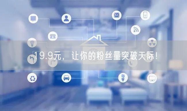 19.9元，让你的粉丝量突破天际！