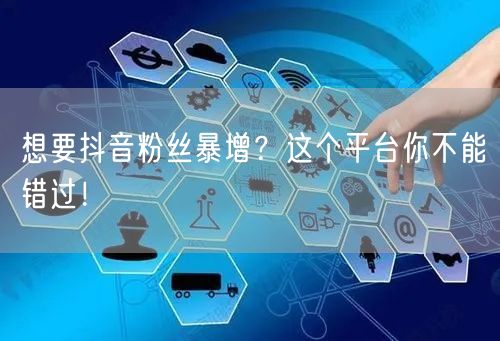 想要抖音粉丝暴增？这个平台你不能错过！