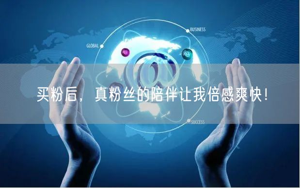 买粉后，真粉丝的陪伴让我倍感爽快！