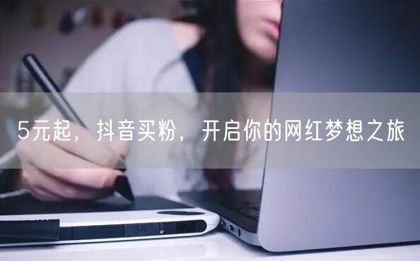 5元起，抖音买粉，开启你的网红梦想之旅