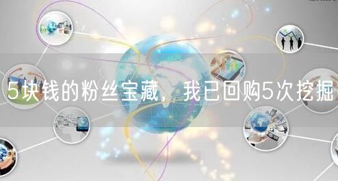 5块钱的粉丝宝藏，我已回购5次挖掘