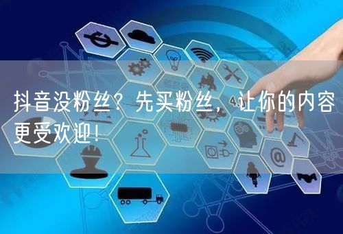 抖音没粉丝？先买粉丝，让你的内容更受欢迎！