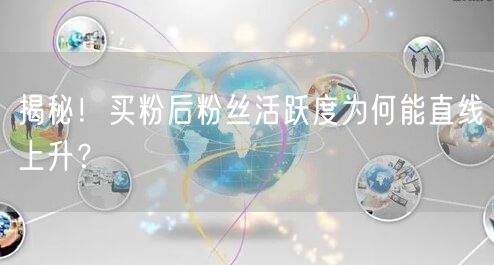 揭秘！买粉后粉丝活跃度为何能直线上升？