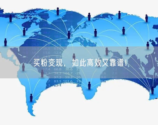 买粉变现，如此高效又靠谱！