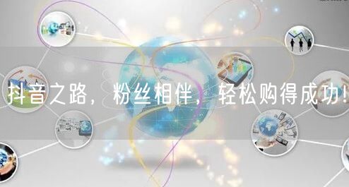 抖音之路，粉丝相伴，轻松购得成功！