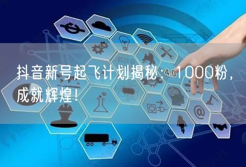 抖音新号起飞计划揭秘：1000粉，成就辉煌！