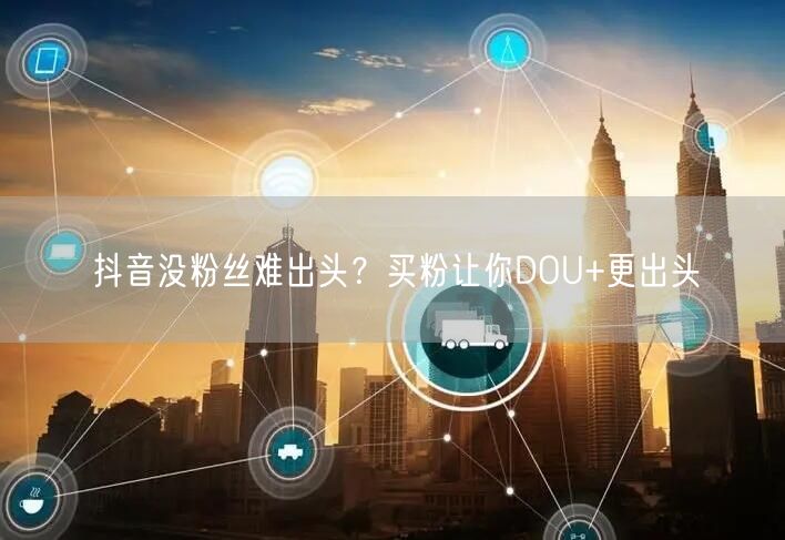 抖音没粉丝难出头？买粉让你DOU+更出头